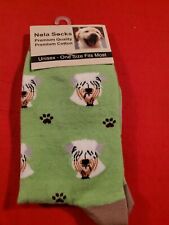 socks Soft Coated Wheaten Terrier Dog print