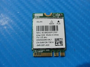 Dell Alienware 15.6" 15 R2 Genuine Laptop Wireless WiFi Card VM1D6 QCNFA364A - Picture 1 of 2