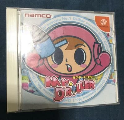 Used Namco LTD 2000 Mr. Driller Sega Dreamcast DC Puzzle Japanese Retro Game  - Image 1 of 4