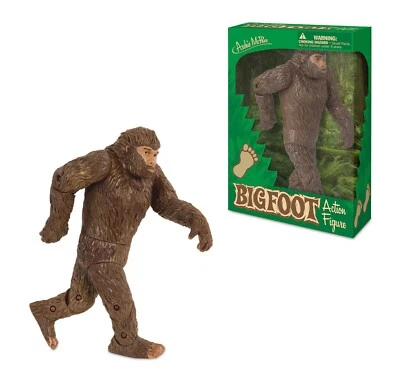 Bigfoot Action Figure Mythical Big Foot  Gift Novelty Toy Doll Yeti Kitsch Weird - Image 1 of 4