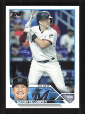 2023 Topps Garrett Cooper #321 Miami Marlins