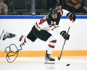 RENATA FAST SIGNED AUTOGRAPH CANADA WOMENS HOCKEY 8X10 PHOTO PROOF #4 - Picture 1 of 2