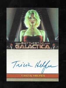 Battlestar Galactica Premiere Edition autograph card Tricia Helfer - Number Six