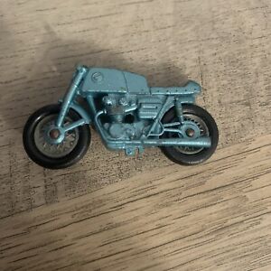 Vintage MINT Lesney Matchbox NO. 38 Honda Motorcycle NICE Blue DieCast Toy C1