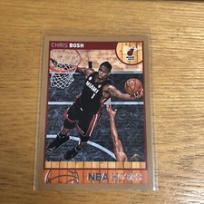 Chris Bosh 2013-14 Panini NBA Hoops Gold #47 Miami Heat Hall Of Fame