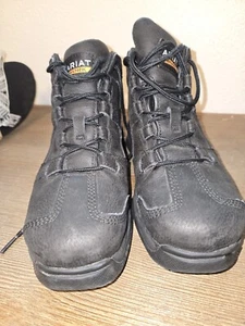 Ariat Work wasserdichte schwarze Damen-Lederstiefel Größe 7 - Bild 1 von 7