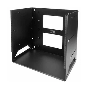 StarTech.com 2-Post 8U Open Frame Wall Mount Network Rack with Built-in Shelf... - Picture 1 of 8