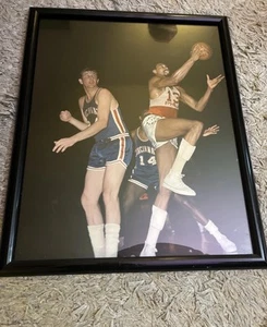 Wilt Chamberlain RC 16 X21 Framed Color Photo RARE Dierking Oscar Robertson - Picture 1 of 5