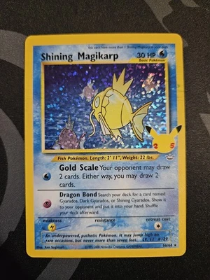 Shining Magikarp 66/64 Celebrations: Classic Collection Holo Rare NM - Image 1 of 4