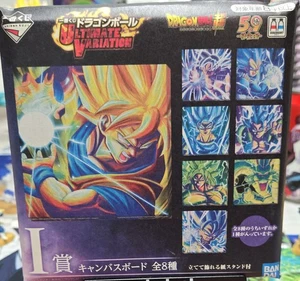 Bandai Spirits Dragon Ball Super SS Goku Leinwand Kunstdruck Karte - Bild 1 von 2