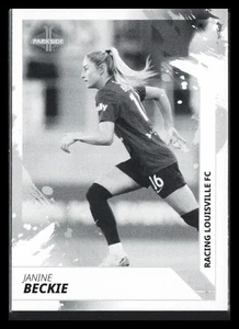 2024 Parkside NWSL Collection Janine Beckie #246 Black and White - Picture 1 of 2