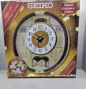 Seiko Melodies in Motion Musical Wall Clock 2024 - Limited Edition (OXM607BR)™ - Picture 1 of 13
