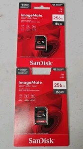 Brand New Sandisk 256gb Image Mate SDXC UHS-I Card LOT OF (2)  - Picture 1 of 3