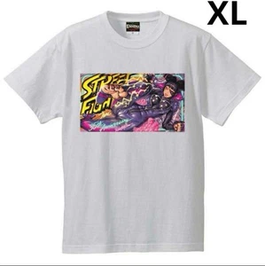Rockin' Jelly Bean x Street Fighter Juri T-Shirt XL White Erostika Japan New - Picture 1 of 1