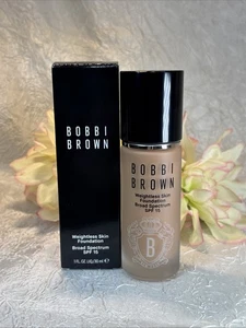 Bobbi Brown Weightless Skin Foundation SPF 15  1oz NC-062 Neutral Cool Honey - Picture 1 of 1