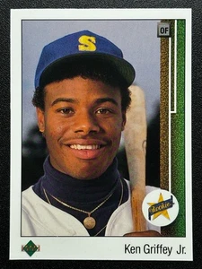 1989 Upper Deck #1 Ken Griffey Jr. RC Seattle Mariners - Picture 1 of 2