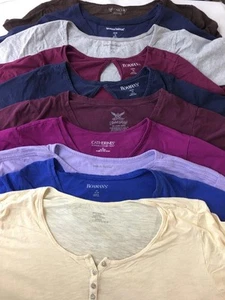 22/24 dressbarn roaman's woman within catherines faded glory t shirt tops 10 Lot - Picture 1 of 10