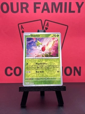 Shaymin 013/162 Sv05: Temporal Forces Reverse Holo Uncommon Pokemon TCG 2024 NM - Image 1 of 4