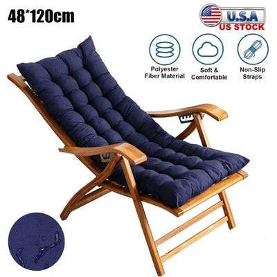 Rocking Chair Cushion, Fade-Resistant Patio Chair Cushions, Tufted Chair Pads US - Image 1 of 4