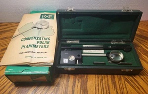 VINTAGE 1960'S K&E KEUFFEL & ESSER COMPENSATING POLAR PLANIMETER 62 0000 NEW NOS - Bild 1 von 10