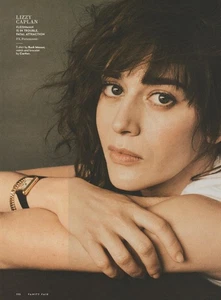 Lizzy Caplan - Celebrity Fashion Print Ephemera – 8" x 11" Magazine Photo - Picture 1 of 1
