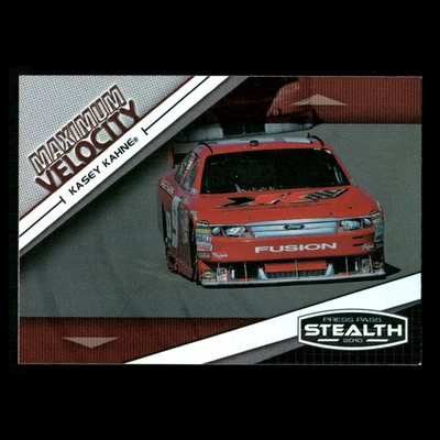 Kasey Kahnes Car #58 2010 Press Pass Stealth Maximum Velocity Racing Card - Image 1 of 3