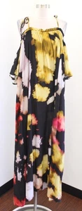 Conditions Apply Anthropologie Tie Dye Print Tie Strap Maxi Kaftan Dress OS M L - Picture 1 of 8