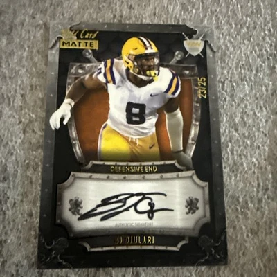 2023 Wild Card Matte Autograph Auto BJ Ojulari /25 Rookie RC on card Auto - Image 1 of 4