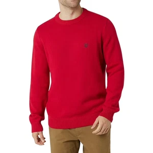 CHAPS Original Crewneck Sweater Size 4XB Chaps Red Logo Men's Size 4XB - Picture 1 of 3