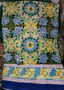 Pottery Barn Table Runner With 12 Napkins 18 in. X 108 In. Floral Multicolored - Picture 1 of 7