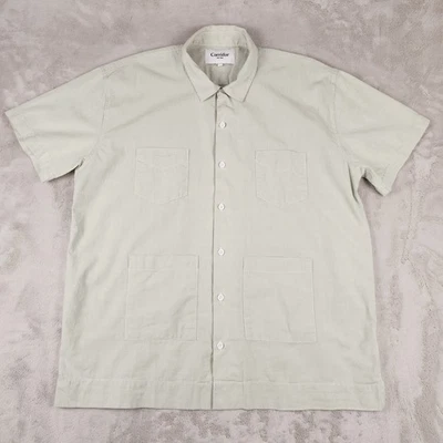 Camisa Corridor NYC Verano Chambray Tea Utility 4 Bolsillos Manga Corta Para Hombre XXL Foto 1 de 4