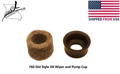 Crosman Old 760 104 120 140 Pump Cup & Oil Wiper Reseal Gun BB Air Rifle Seal