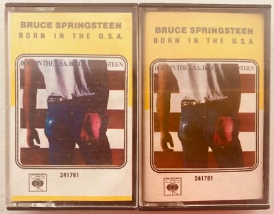Bruce Springsteen - Born In The U.S.A - Two Original Colombian 1984 Cassettes - Image 1 of 4