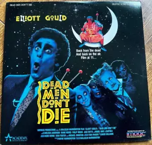 Dead Men Don't Die US LaserDisc NTSC 1990 Cult Comedy Horror movie - Picture 1 of 3