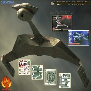 Klingon D7 K'tinga Class 1/537 Battlecruiser Complete Pattern / Hull Decal Set - Bild 1 von 6