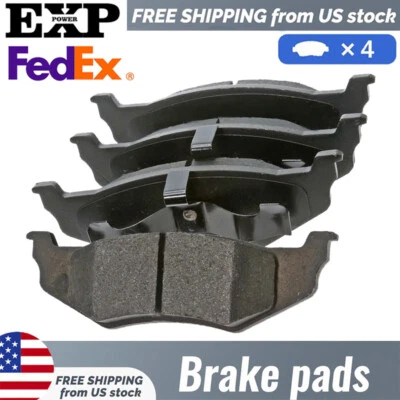 Pastillas de freno de disco traseras semimetálicas para 93-04 CHRYSLER 300M Concorde DODGE Intrepid Foto 1 de 4