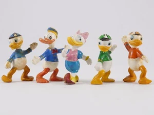 JIM France personnages Disney Donald Daisy Riri Fifi Loulou lot de 5 7,5 cm - Imagen 1 de 24