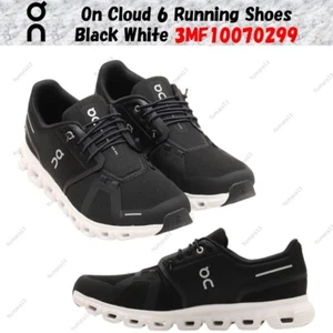 On Cloud 6 Zapatos para Correr Negro Blanco 3MF10070299 Hombres Talla - Imagen 1 de 9