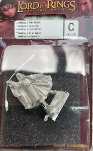 Ampolla Gandalf El Blanco Como Nuevo Fuera de imprenta Metal Señor de los Anillos - Imagen 1 de 1
