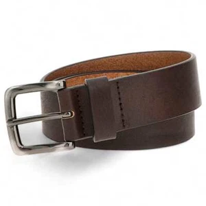 NEW GUESS Belt Male Leather Brown - BMCVVLP4435DKB - Picture 1 of 3
