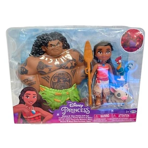 Disney Princess Moana Petite 6 inch Fashion Doll Gift Set with Maui, Pua, & Hei - Picture 1 of 7