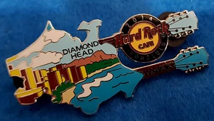 HONOLULU ICON PUZZLE GUITAR 2014 DIAMOND HEAD 1 of 4 Hard Rock Cafe PIN LE - Picture 1 of 1