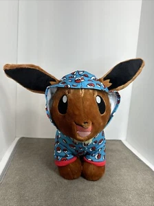 BAB Build A Bear Pokemon Eevee Plush Stuffed Animal w/ PJs 19” No Sound 2020 - Picture 1 of 12