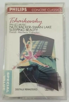 Tchaikovsky Ballet Music Nutcracker - Swan Lake - Sleeping Beauty Cassette Tape - Image 1 of 4