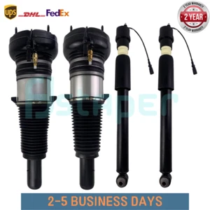 4X For Bentley Mulsanne 10-15 3Y Front Rear Air Suspension Shock Strut w/EDC - Picture 1 of 9