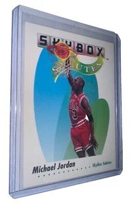 1991 Skybox #572 - Michael Jordan Skybox Salutes - Picture 1 of 3