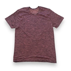 Lululemon Shirt Metal Vent Tech Short Sleeve Activewear Workout Men’s Large - Picture 1 of 6