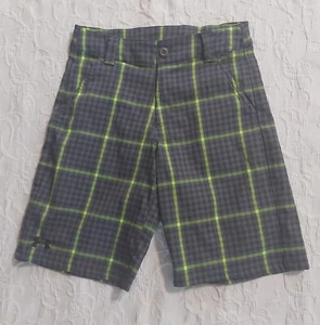 Under Amour Plaid Shorts Kids Boys M,12 Inch Waist, Pocker, good Condition. - Picture 1 of 7