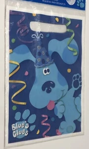 1990 Blues Clues Bolsas Treat Party 8 Bolsas Favor Paquete Sellado Viacom - Imagen 1 de 4