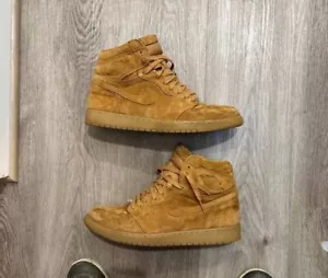 Size 12 - Air Jordan 1 Retro OG High Wheat - Picture 1 of 5